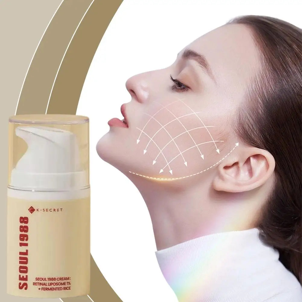 Seoul 1988 Retinol Liposome Face Cream - Anti-Wrinkle Eye Contour Moisturizing