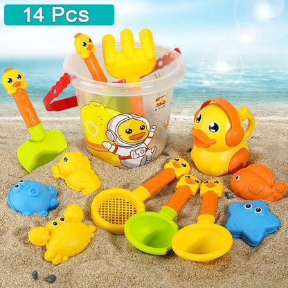 Kids Beach Toy Set – Sand Bucket, Shovel & Molds | Summer Fun