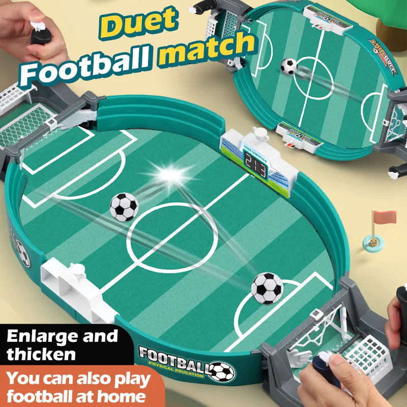 Desktop Table Soccer Game - Interactive Football Toy for Family Kids