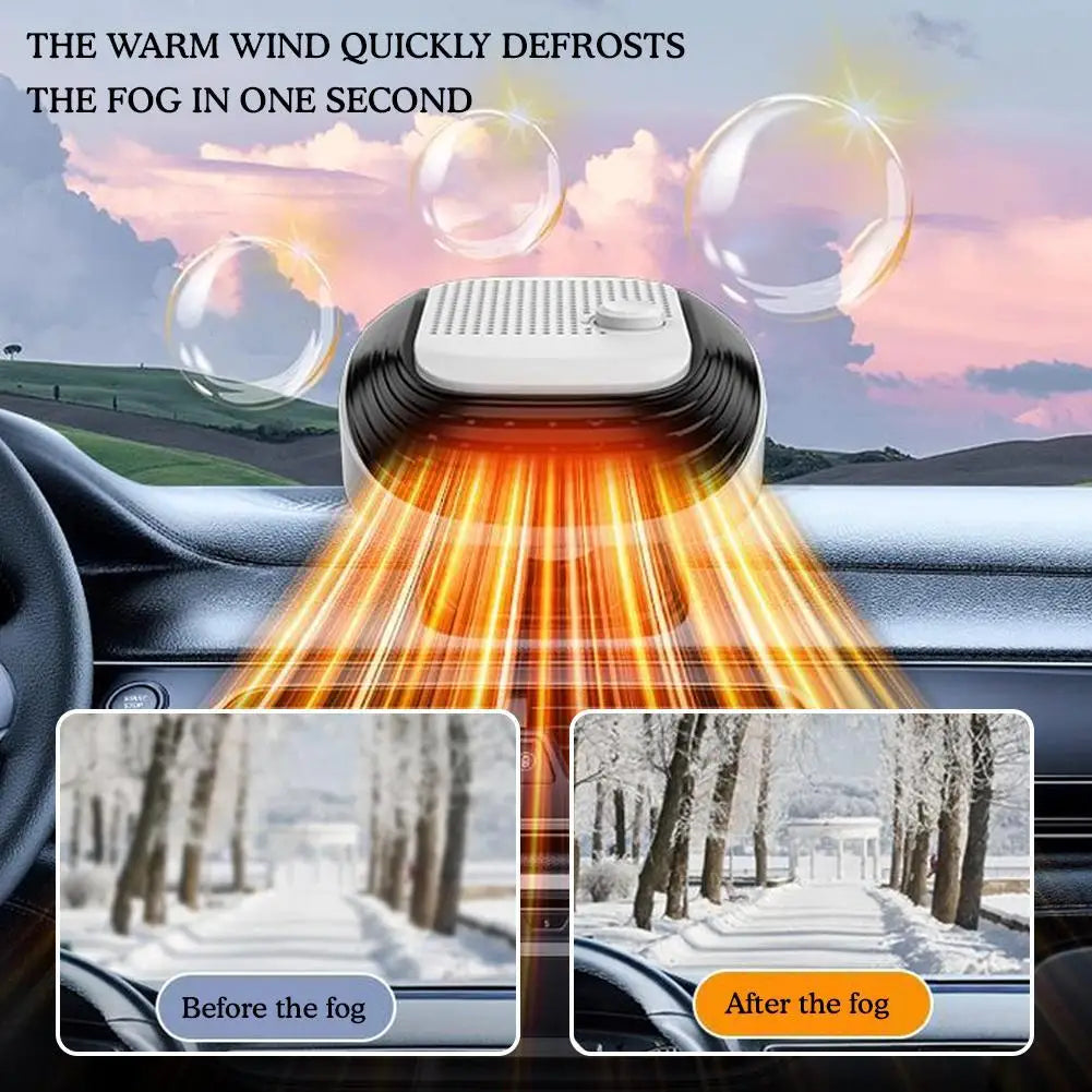 Car Heater 150W 12V/24V ABS - Defroster Portable Truck