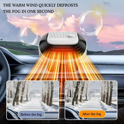 Car Heater 150W 12V/24V ABS - Defroster Portable Truck