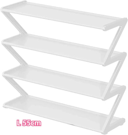 Cabinet Shoes 4 Tiers Modern - Organizer Entryway Space-Saving Abytment
