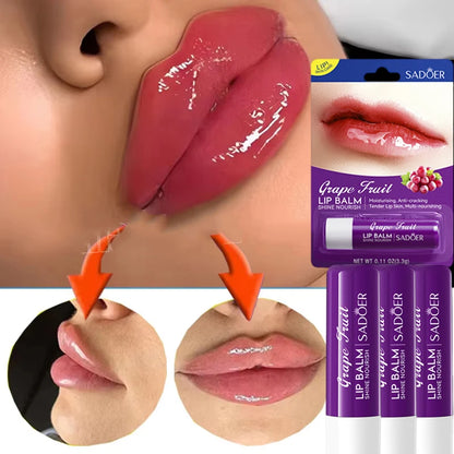 Instant Lip Plumping Gloss - Fine Line Reducing Serum Moisturizing Long-Lasting