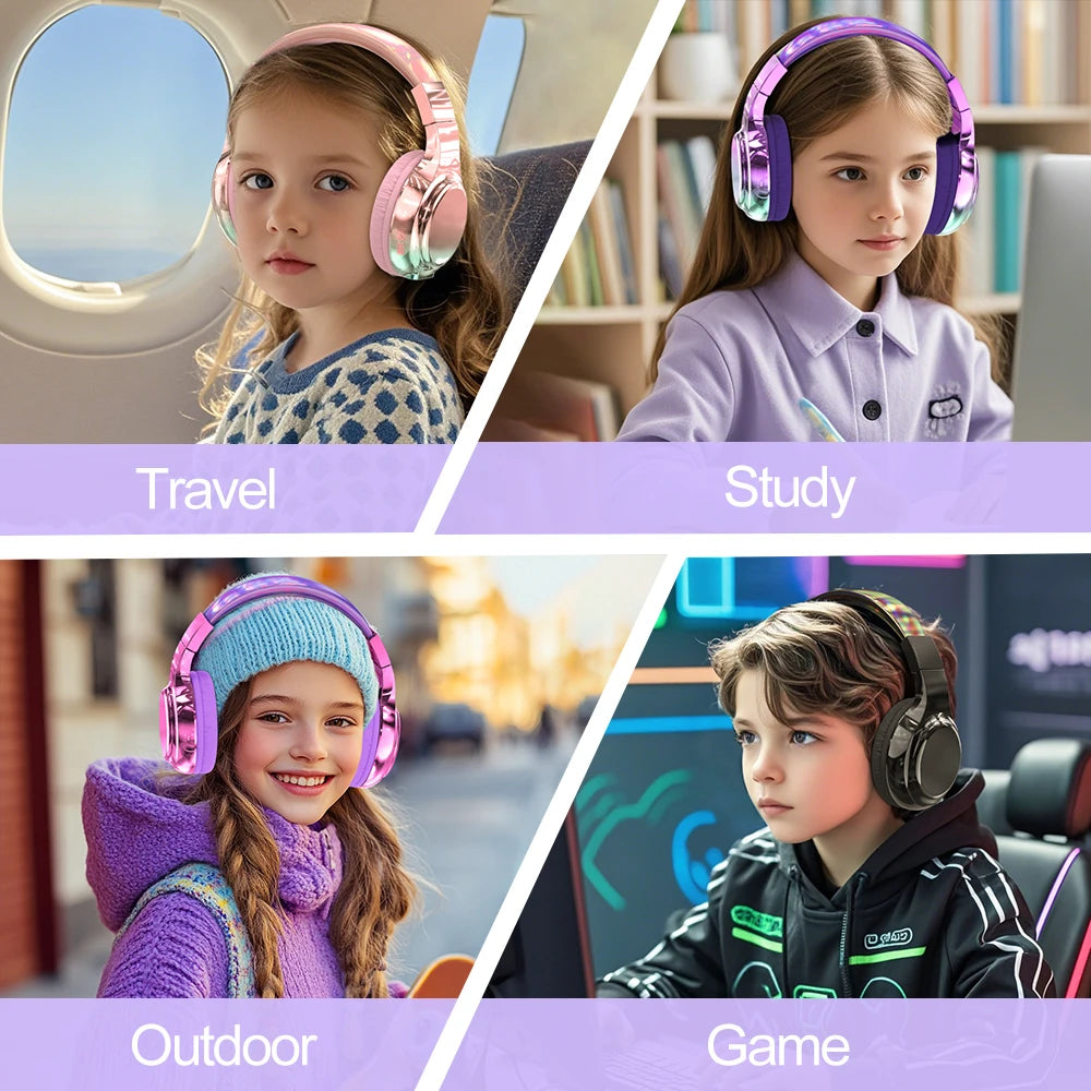 Brilliant Bluetooth Audio Headphones for Kids - Gift Idea Christmas