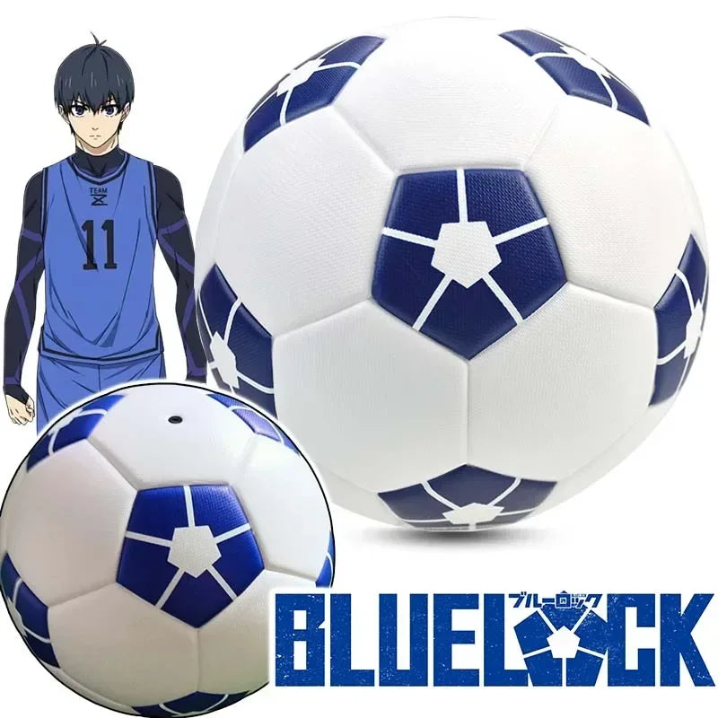 BLUE LOCK Football Ball Isagi Yoichi Size 5 - PU Anime Training