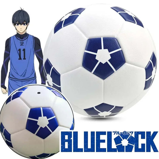 BLUE LOCK Football Ball Isagi Yoichi Size 5 - PU Anime Training