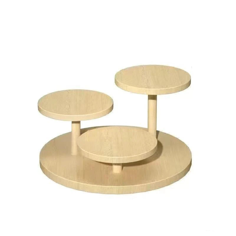 Wooden Standing Shelves Stacked Display Shelves Jewellery Eyeglasses File Organiser For Jewellery Succulents Home Decoration