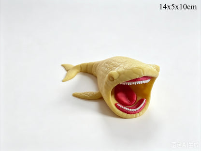 3D Printed Sea Monster Action Figure – Movable Deep Sea Creature Toy
