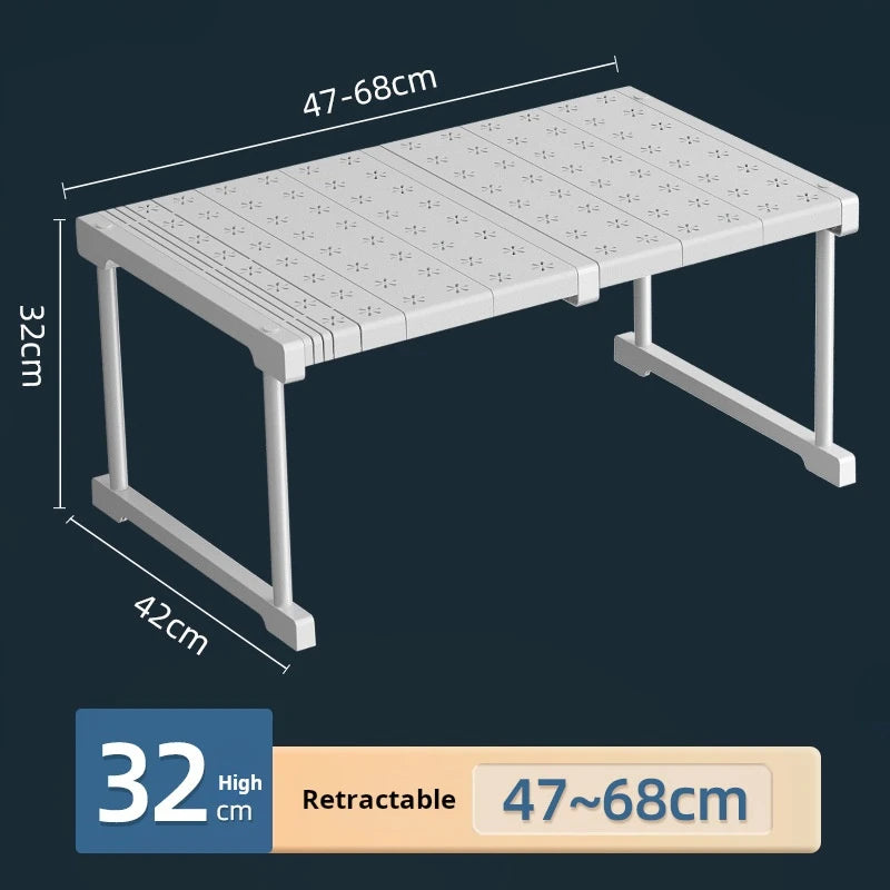 Adjustable Multifunctional Wardrobe Organizer - Storage Clothing Shoes Kitchen