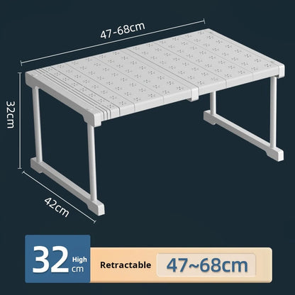 Adjustable Multifunctional Wardrobe Organizer - Storage Clothing Shoes Kitchen