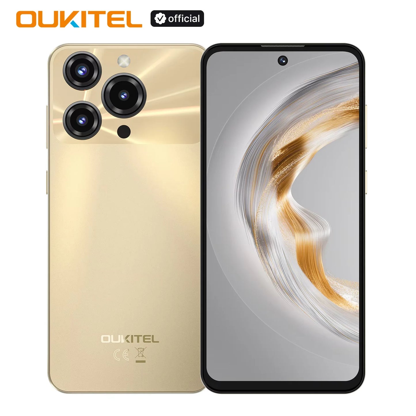OUKITEL Smartphone C69 Android 15 - Screen 7.2" 24GB RAM 256GB 6000mAh