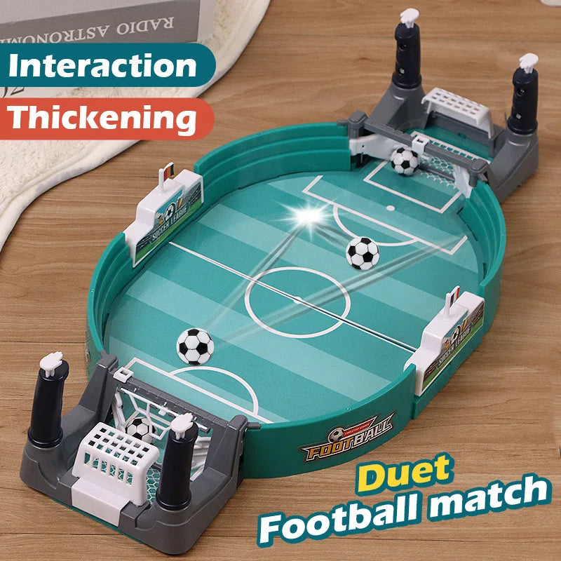 Desktop Table Soccer Game - Interactive Football Toy for Family Kids