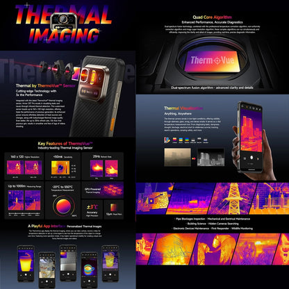 Smartphone Ulefone Armor 25T Pro 5G Thermal - Thermal Imaging Android 14