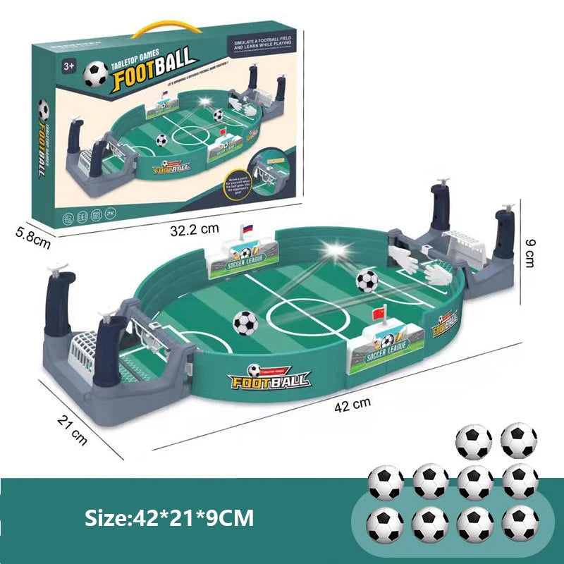 Desktop Table Soccer Game - Interactive Football Toy for Family Kids
