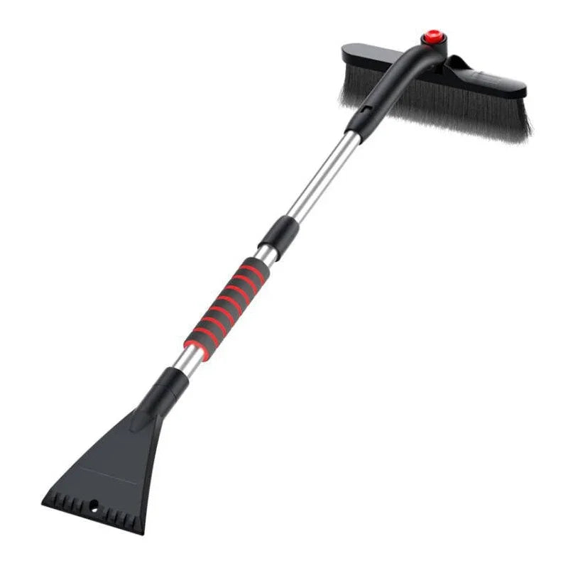 Shovel Snow Car Stretch Ice Scraper - Detachable Windshield Brush Winter