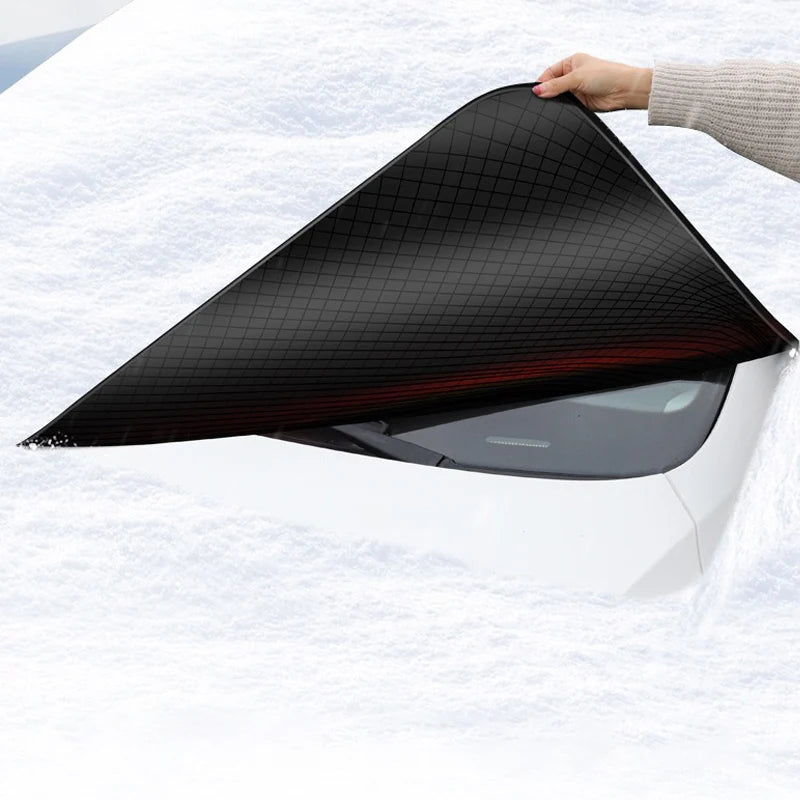 Magnetic Winter Windshield Snow Cover - Universal Outdoor Car Protection