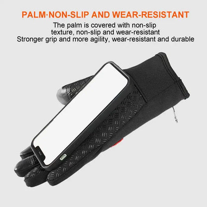 USB Rechargeable Heated Gloves - Touchscreen Windproof Portable