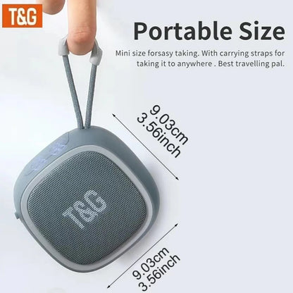 IPX4 Mini Portable Bluetooth Speaker - Wireless Stereo TWS FM TF