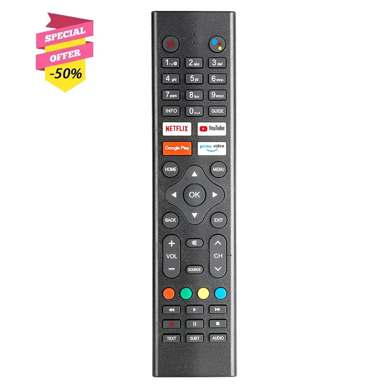 Universal IR Remote for Android Smart TV - Compatible with Antteq TuTu RCA