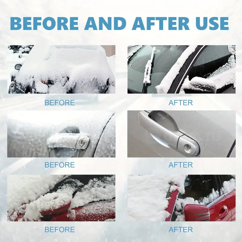 Defroster Anti-Ice Car Home - Spray Snow Removal Freezer Winter