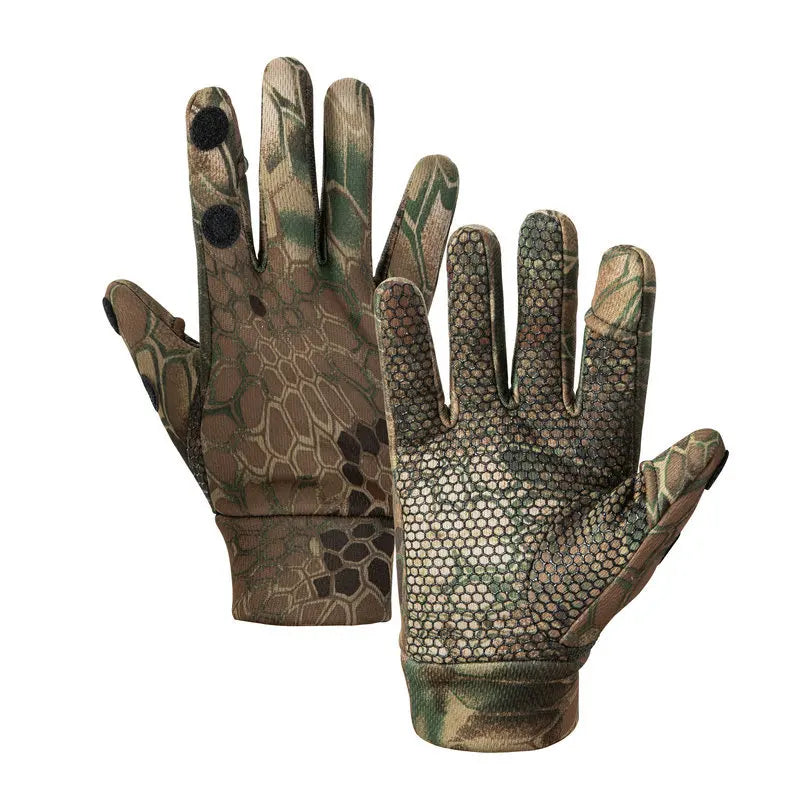 Outdoor Mountain Hunting Tactical Gloves - Touchscreen Non-Slip Winter Warm