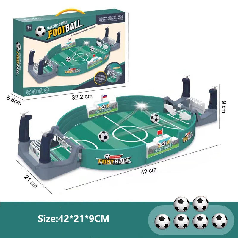 Desktop Table Soccer Game - Interactive Football Toy for Family Kids