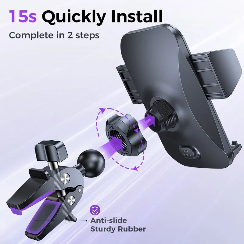 Holder Phone Auto for Air Vent - Black
