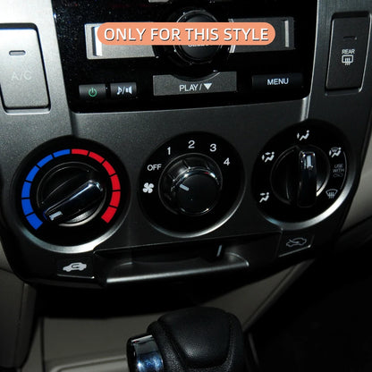 Honda City Air Conditioning Control Buttons