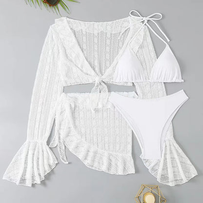 Women's 4-Piece Swimsuit Set – Bikini, Cover-Up & More | Summer 2026