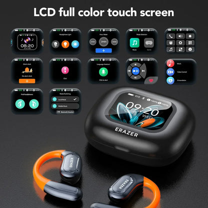 Earbuds Bluetooth HTC NE27 5.4 - AI Translator LCD Screen Noise Reduction