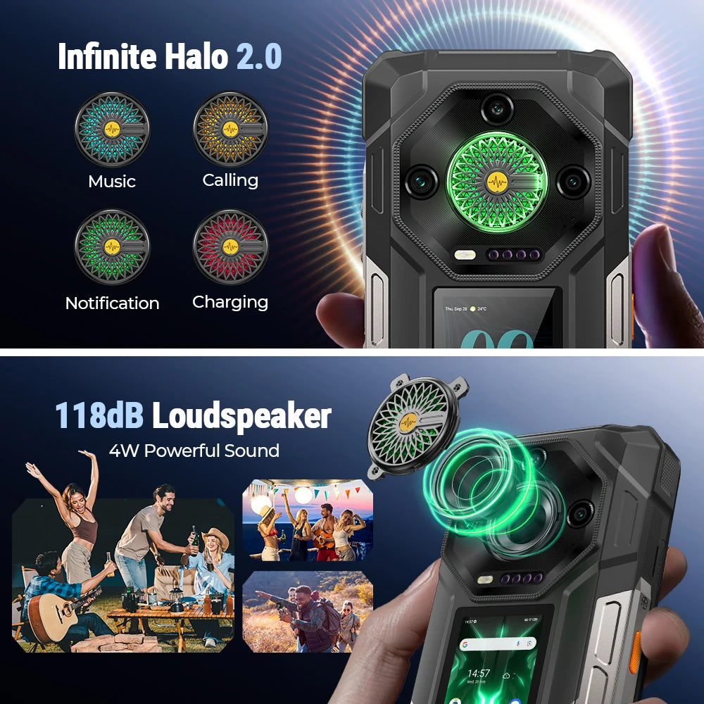 Smartphone Ulefone Armor 33 Pro 5G Rugged - Battery 25500mAh 512GB NFC