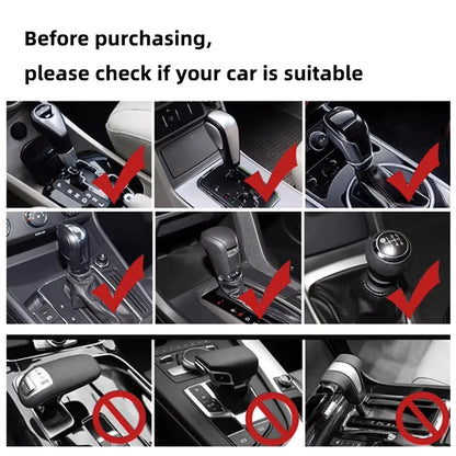 Winter Hooded Car Gear Shift Cover - Interior Decor Manual Automatic Universal