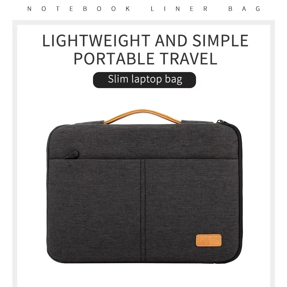 Laptop Sleeve 14-15.6'' Shockproof - Travel Business Bag for Laptop