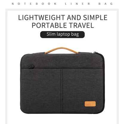 Laptop Sleeve 14-15.6'' Shockproof - Travel Business Bag for Laptop