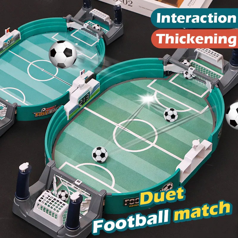 Desktop Table Soccer Game - Interactive Football Toy for Family Kids