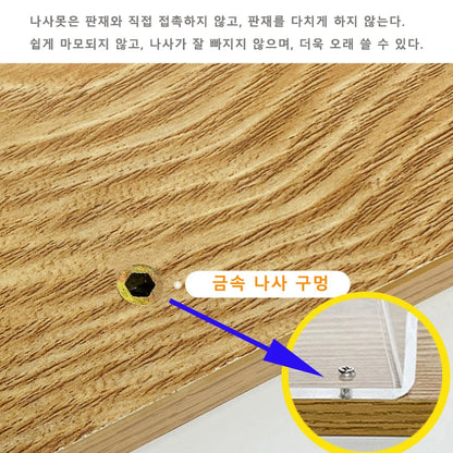 Monitor Stand 60/80CM Wood - Desk Storage Organizer