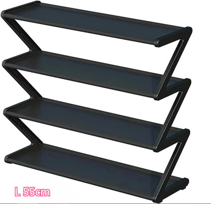 Cabinet Shoes 4 Tiers Modern - Organizer Entryway Space-Saving Abytment