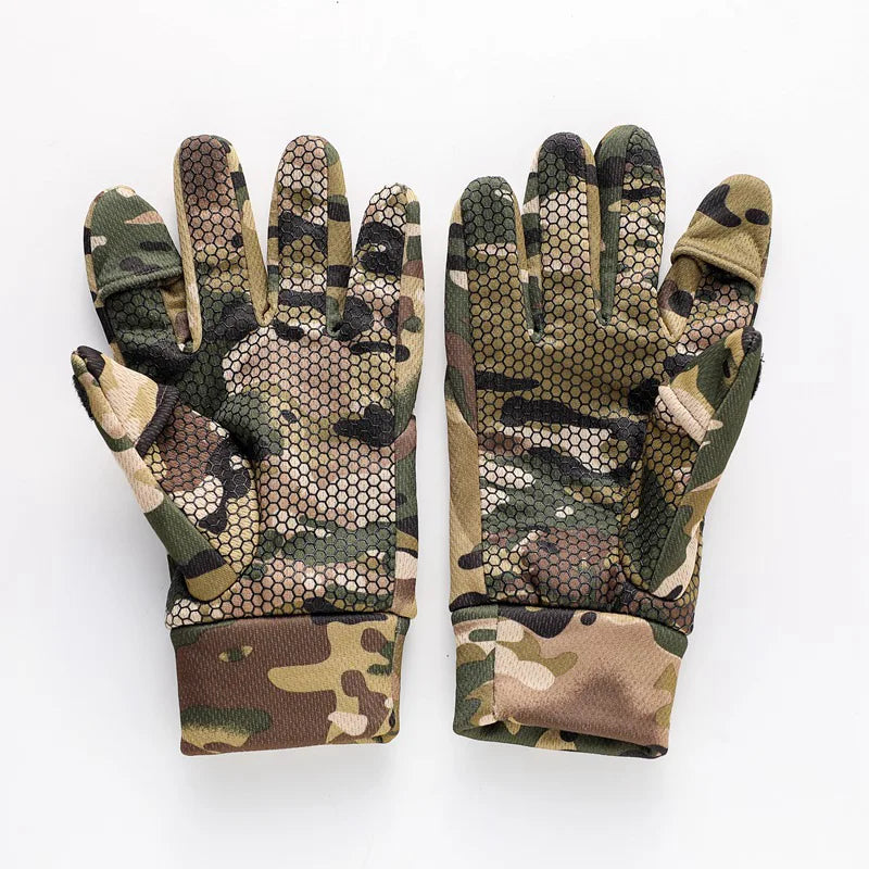 Outdoor Mountain Hunting Tactical Gloves - Touchscreen Non-Slip Winter Warm
