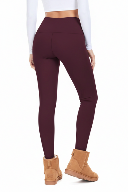 Fleece-Lined High Waist Leggings