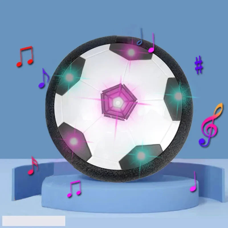 Electric LED Hover Soccer Ball with Music - Floating Football Toy for Kids