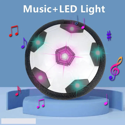 Electric LED Hover Soccer Ball with Music - Floating Football Toy for Kids
