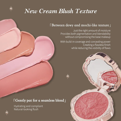 Flower Knows Little Angel Cream Blush - Natural Color Moisturizing Vegan
