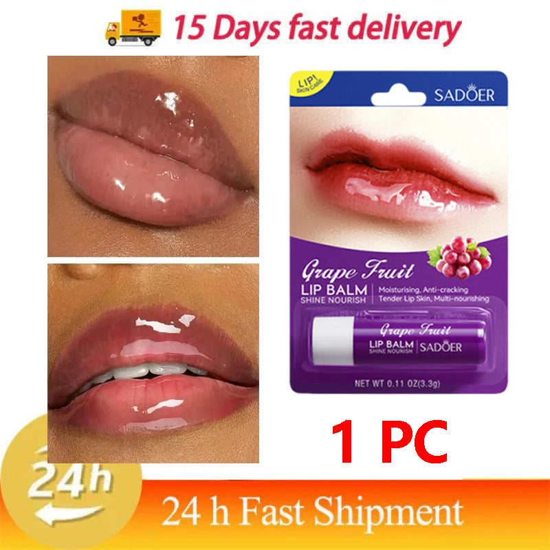 Instant Lip Plumping Gloss - Fine Line Reducing Serum Moisturizing Long-Lasting