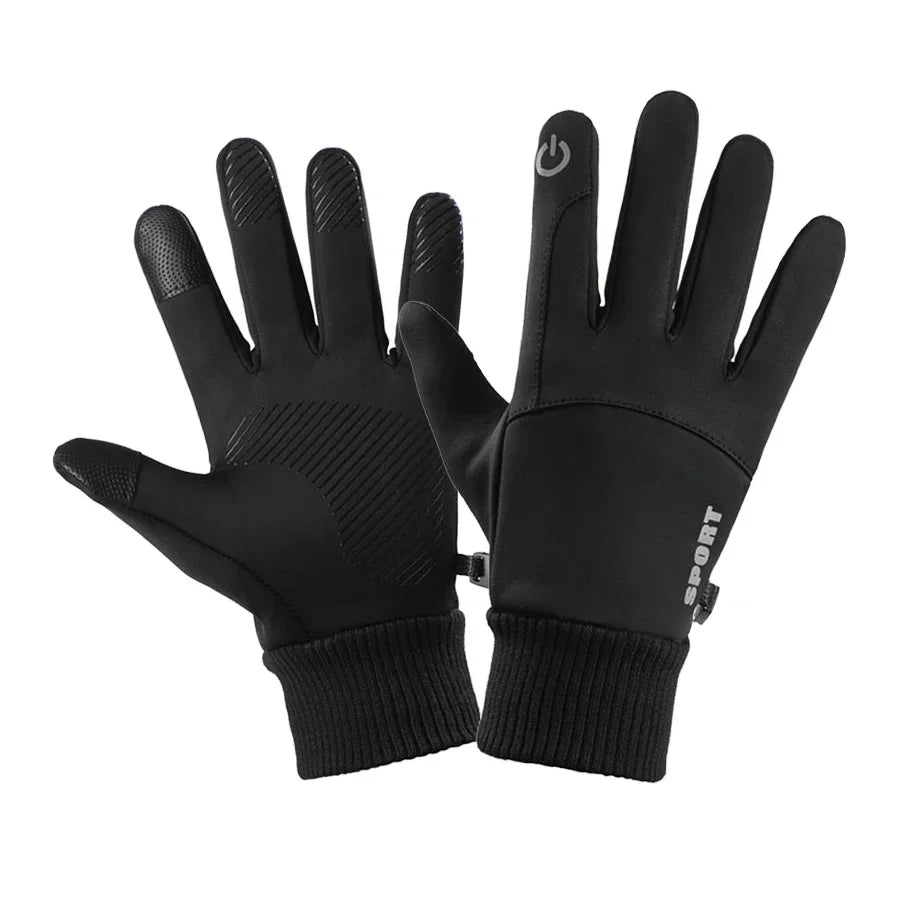 Thermal Touchscreen Gloves Men's Women's - Non-Slip Windproof Cycling Hiking