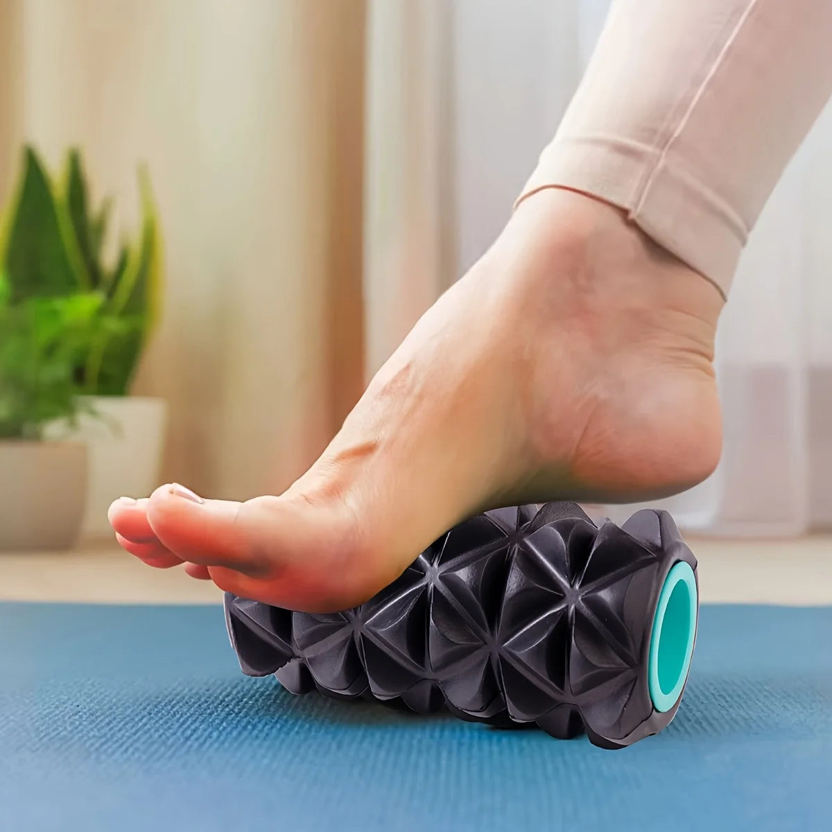 Foot Massager Plantar Fasciitis - Roller Trainer Arch Holder Home