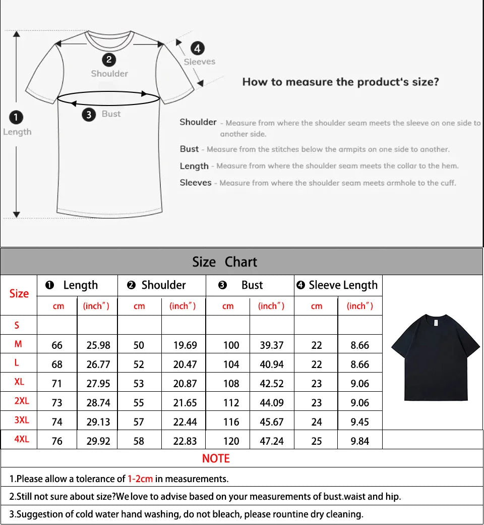 T-Shirt Men's Cotton Premium Round Collar Short Sleeve - Breathable Summer