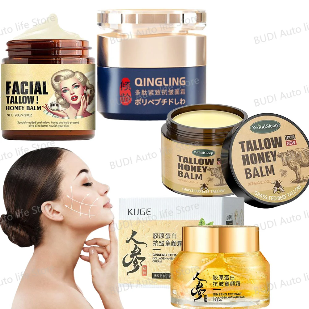 Moisturizer Ginseng/Beef Tallow Honey - Nourishing Brightening Korean