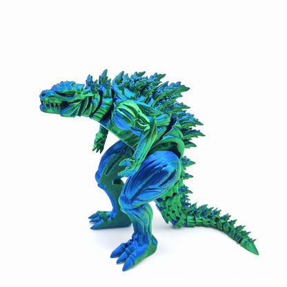 3D Printed Muscle Dinosaur Action Figure – Movable Joint Kids Toy