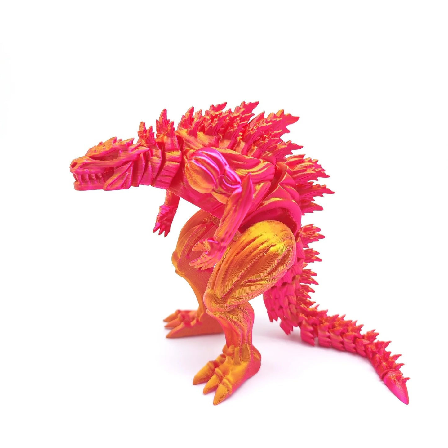 3D Printed Muscle Dinosaur Action Figure – Movable Joint Kids Toy