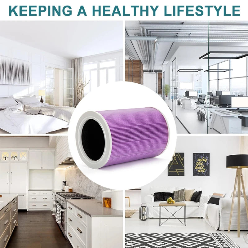 Xiaomi Air Purifier HEPA Filter 1/2/2S/2C/2H/3/3C/3H - Anti-Bacterial PM2.5